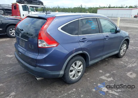 2012 Honda Cr-V Ex-L из США, поврежденный, VIN 5J6RM3H7XCL033194